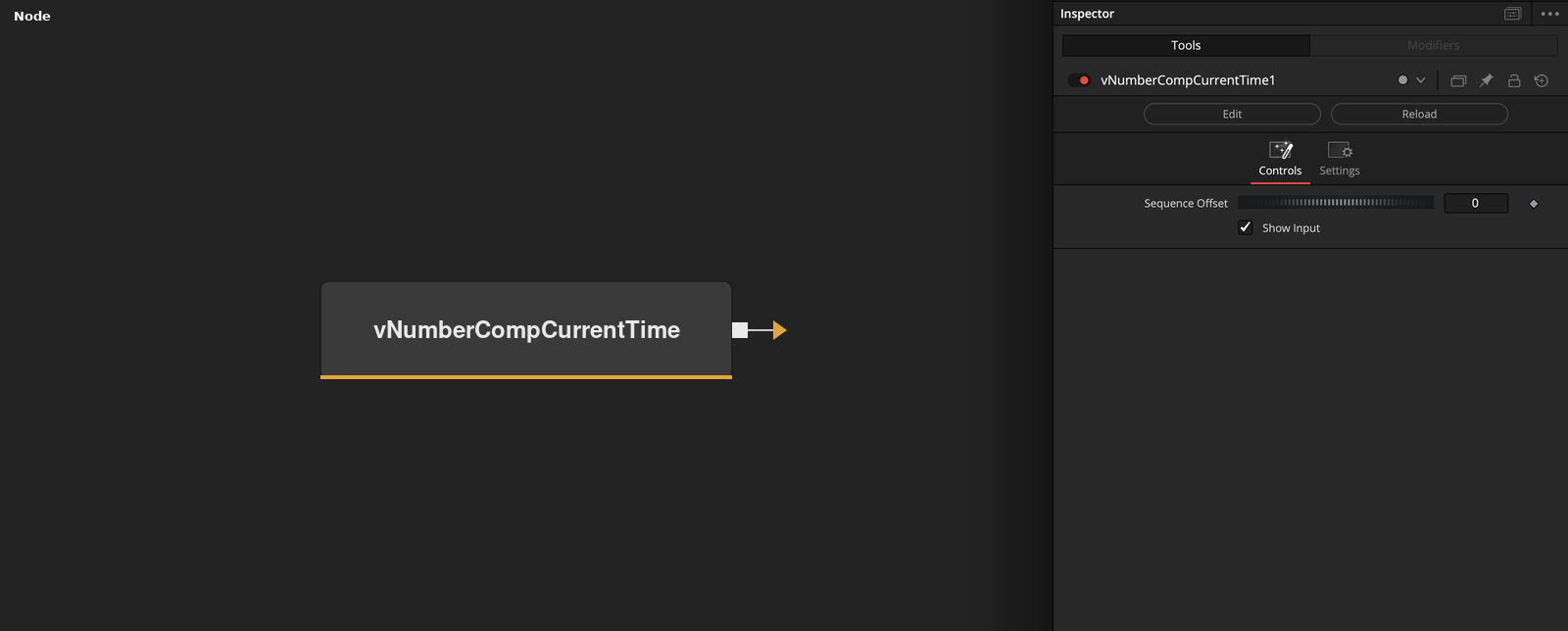 vNumberCompCurrentTime node