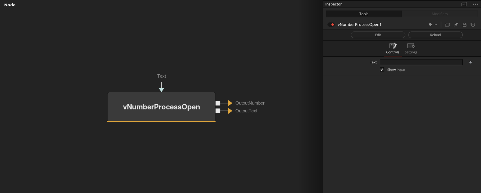vNumberProcessOpen node