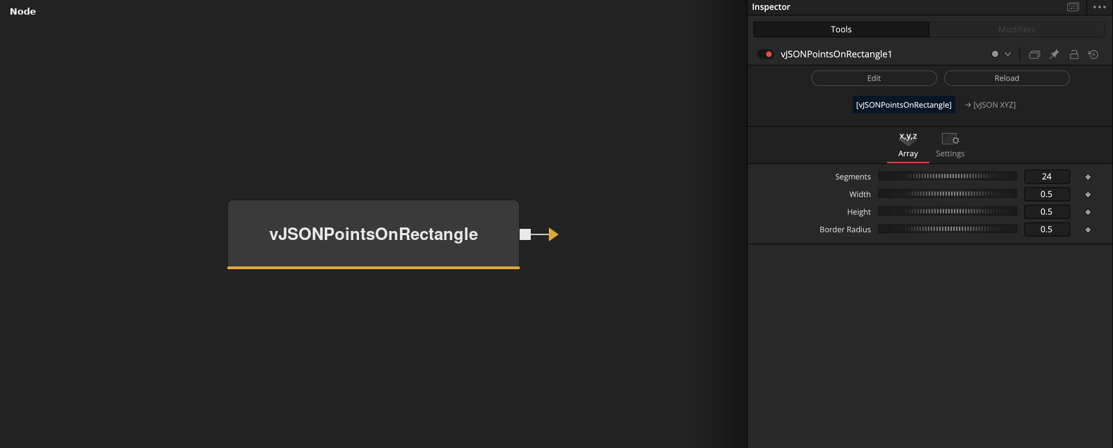 vJSONPointsOnRectangle node