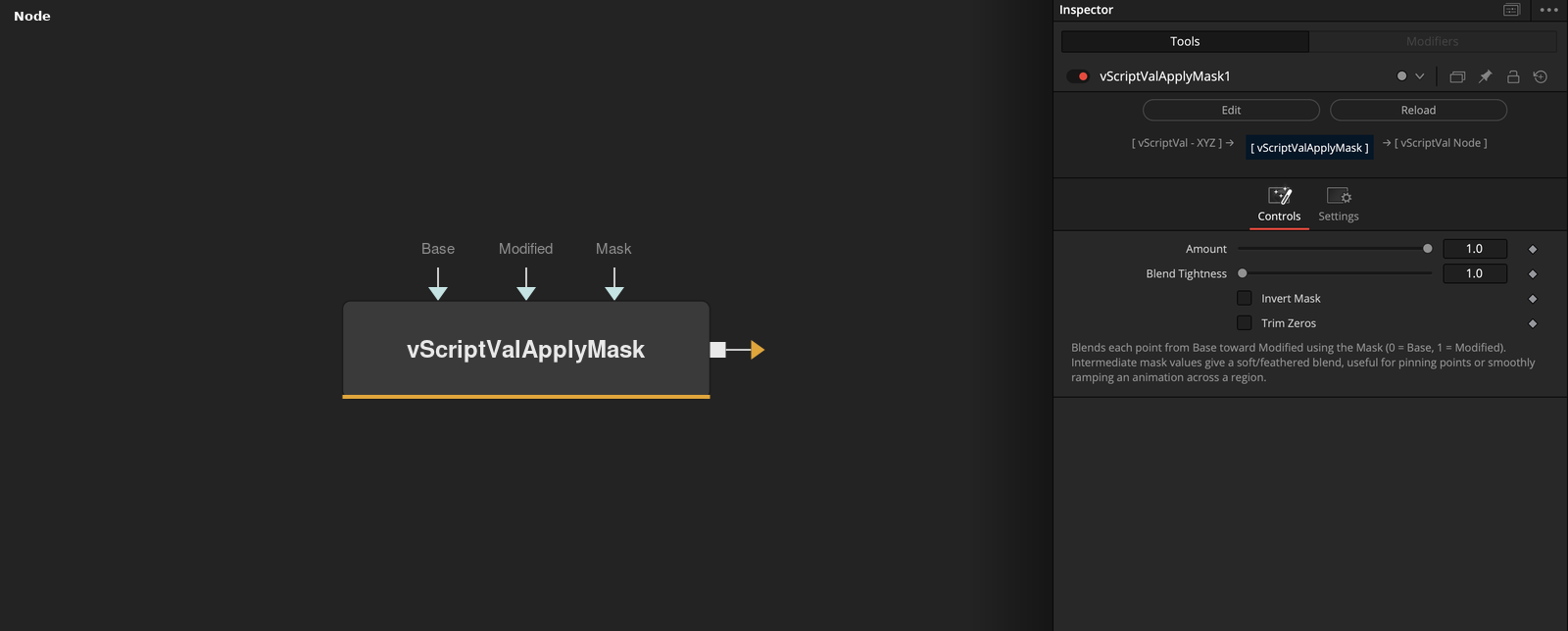 vScriptValApplyMask node