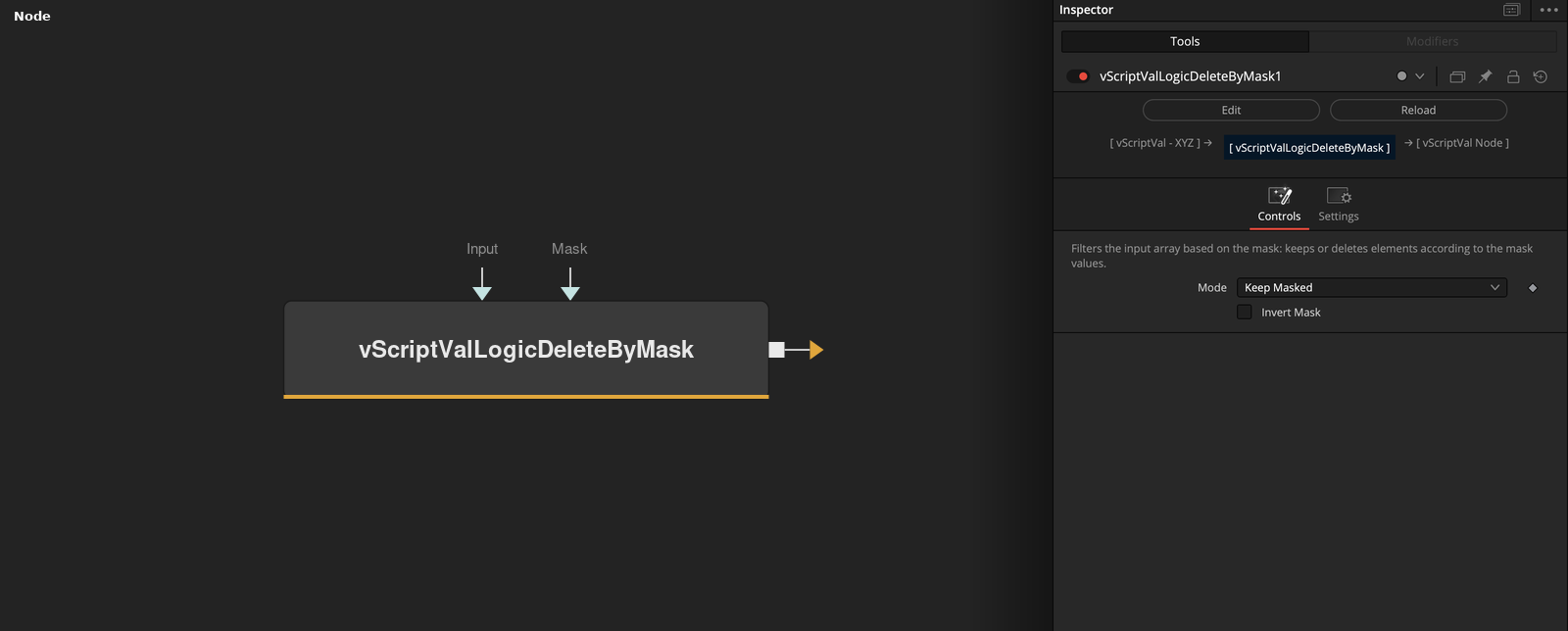 vScriptValLogicDeleteByMask node