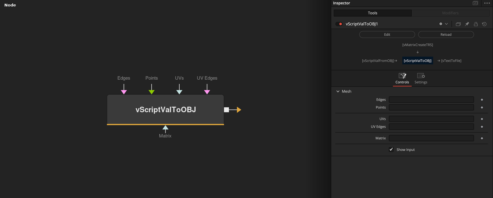 vScriptValToOBJ node